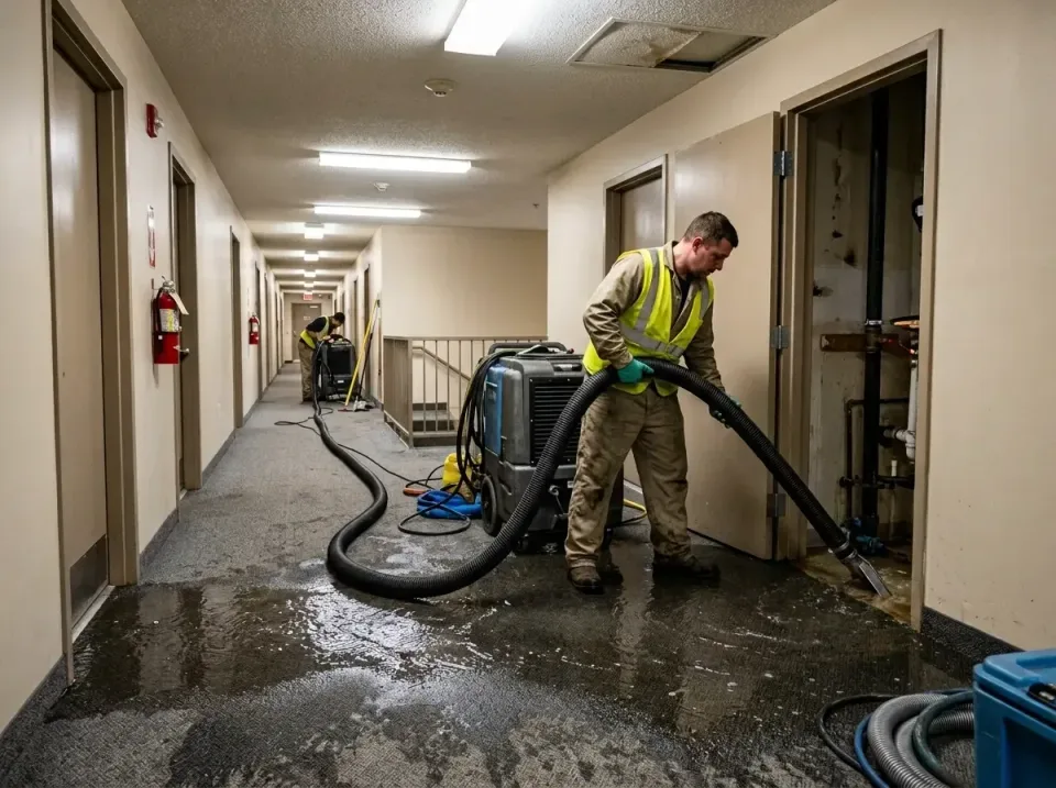 multi-unit-apartment-hallway-f-005 — frequently asked questions, Emergency Burst Pipe Water Extraction & Removal in Lyndon,…